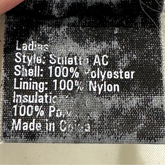 Obermeyer white stirrup ski pants, size 8 short, polyester and nylon - Picture 8 of 14